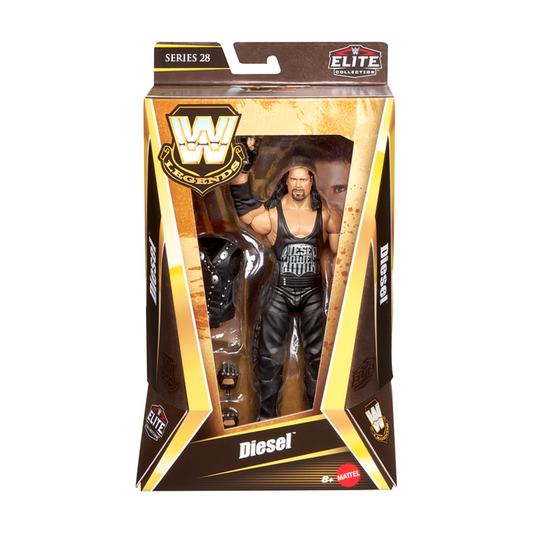 Diesel - Wwe Elite Legends Series 28 - Box packaging on white