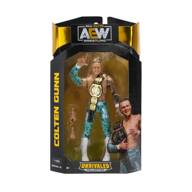 Colten Gunn - Aew Unrivaled Series 16 Figure