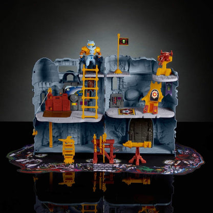 Masters Of The Universe Vintage Castle Grayskull Playset With Spaceman Figure