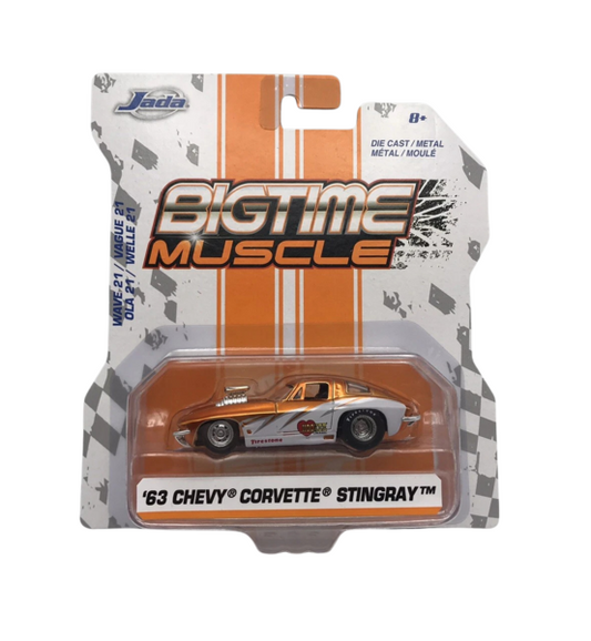 63 Chevy Corvette Stingray Jada Bigtime Muscle Vehicle Wave 21