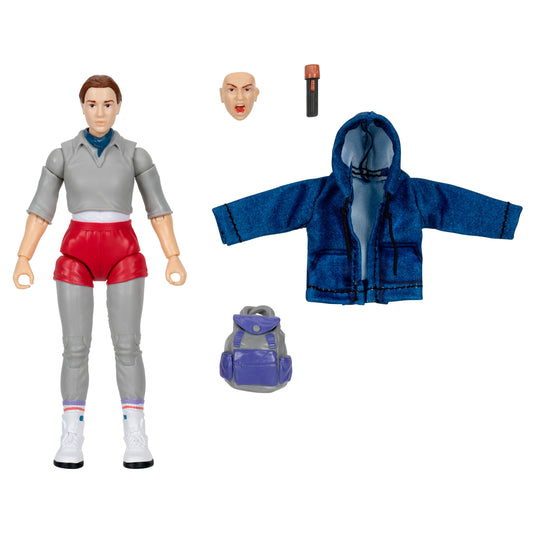 Stranger Things - Eleven Upside Down Collection 6" Scale Action Figure - complete unboxed product on white