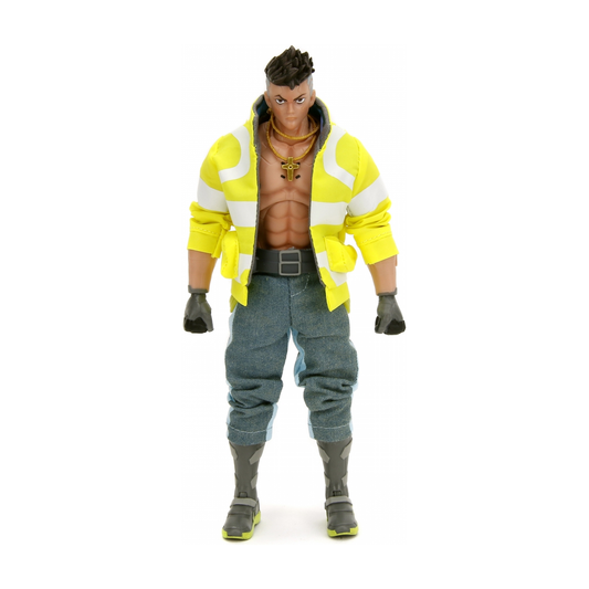 David Martinez - Cyberpunk Edgerunners 1:12 Action Figure - Jada Toys - Complete unboxed David Martinez figure on white