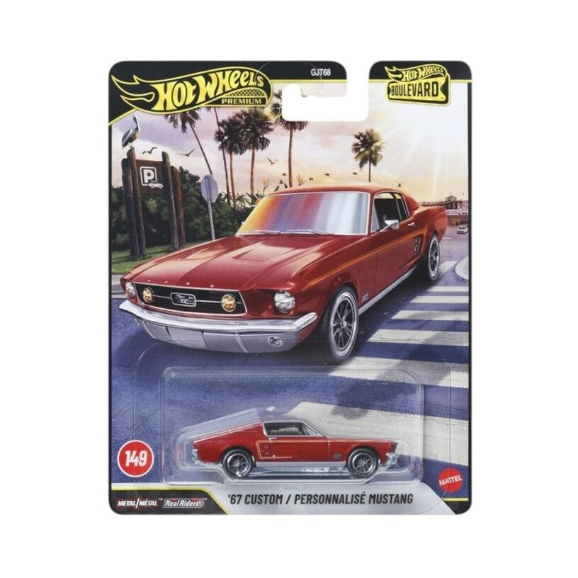 67 Custom Mustang  Hotwheels Boulevard Gjt68-958G