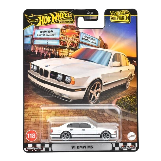 91 Bmw M5 118: Hot Wheels Boullevard Premium