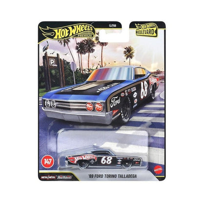 69 Ford Torino Talladega Hotwheels Boulevard Gjt68-958G