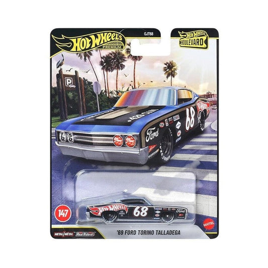 69 Ford Torino Talladega Hotwheels Boulevard Gjt68-958G