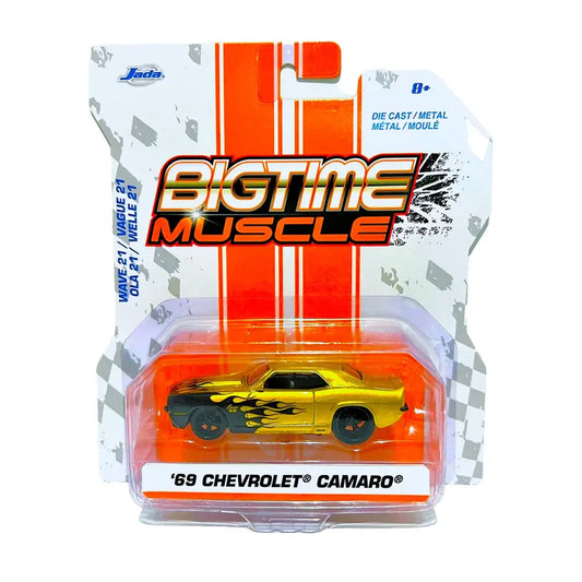 69 Chevrolet Camaro Jada Bigtime Muscle Vehicle Wave 21