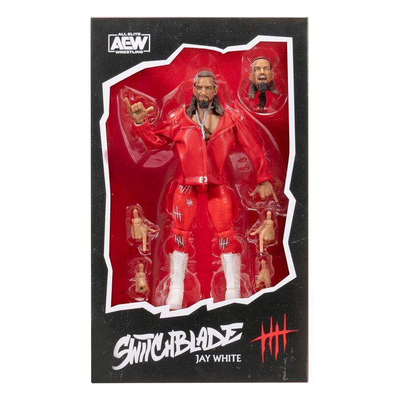 Switchblade Jay White - Aew Unrivaled Figure