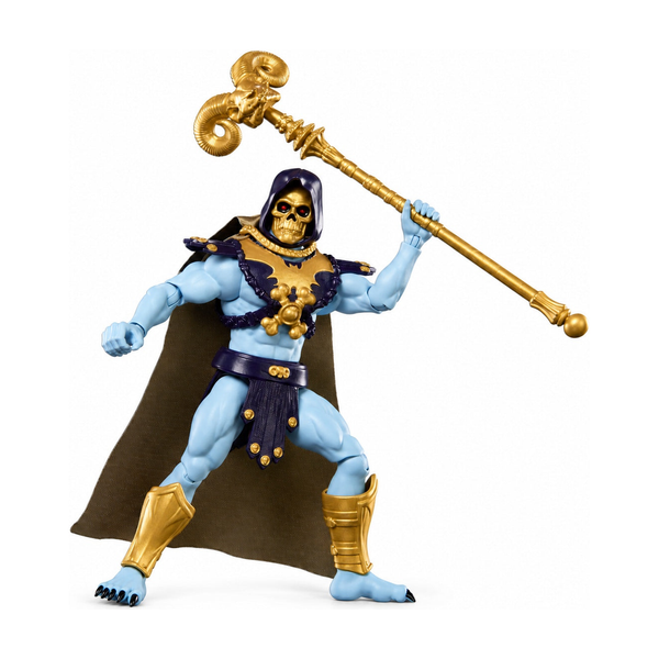 Skeletor - Motu Core Gold Variant Origins Figure - complete product on white