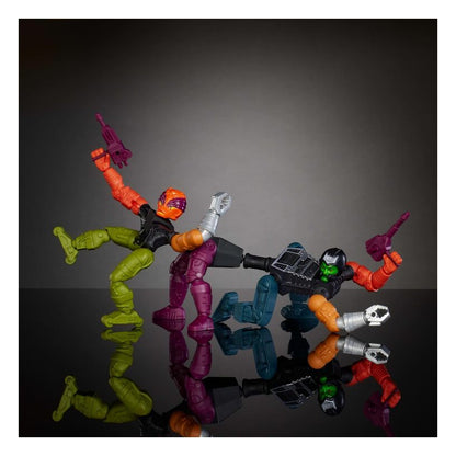 Masters Of The Universe Origins Multi Evil Robot With Weapons & 43 Modular Parts