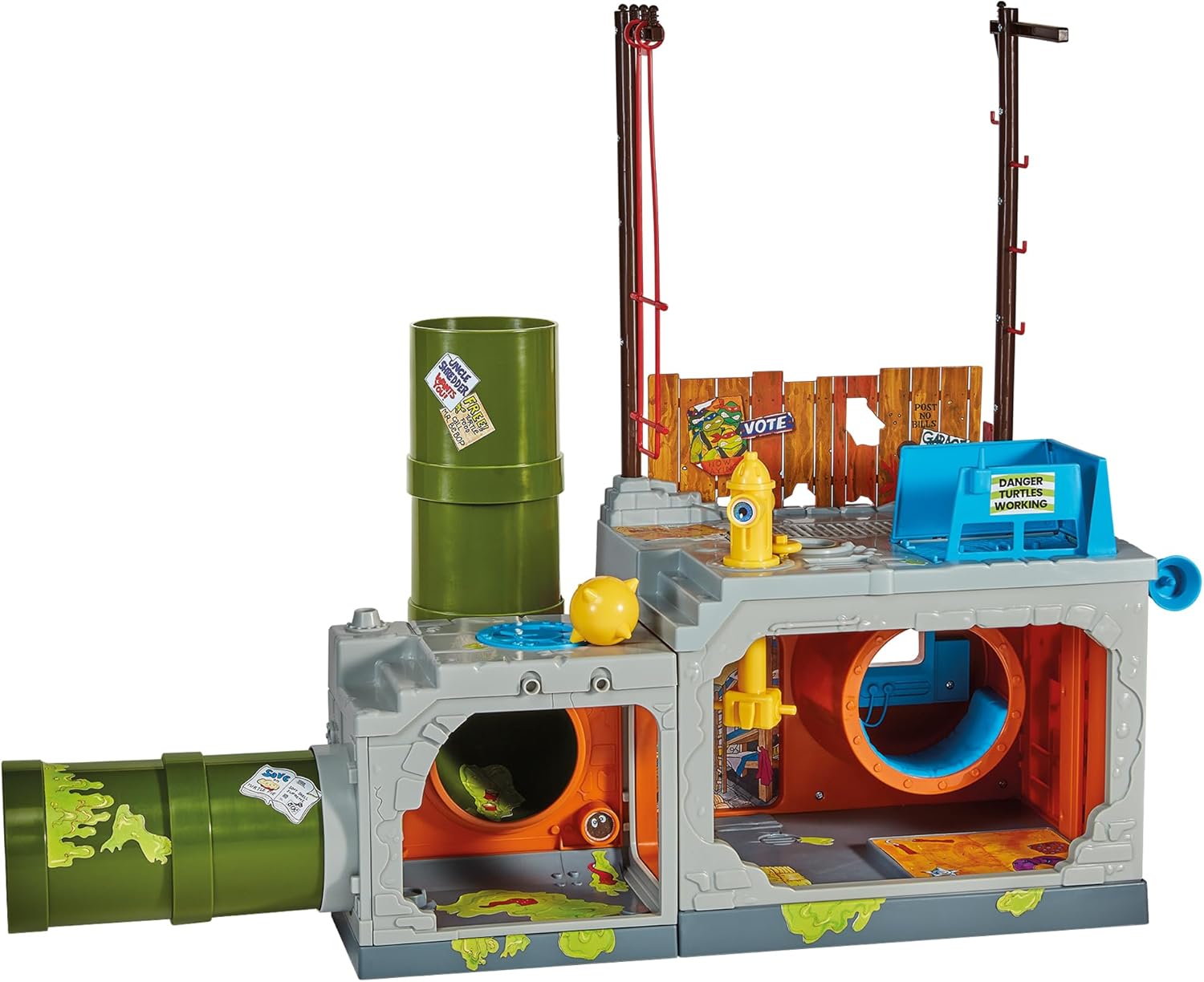 Tmnt Classic Secret Sewer Pipe Playset
