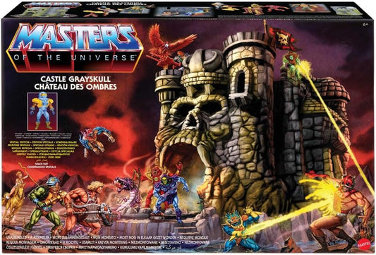 Masters Of The Universe Vintage Castle Grayskull Playset With Spaceman Figure