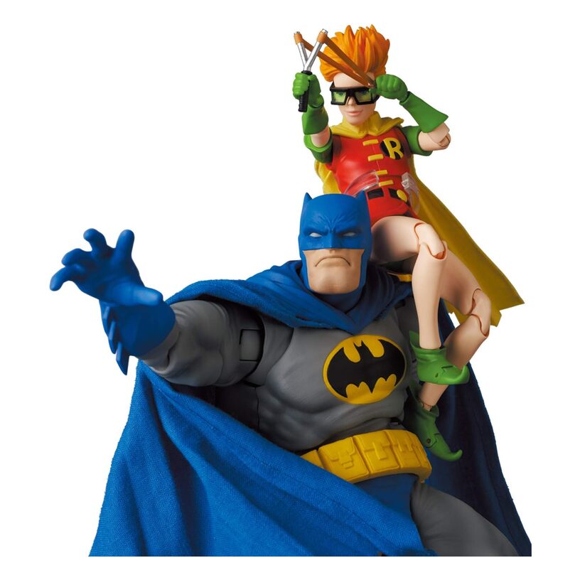 Dark Knight Returns Batman Blue Version & Robin Mafex 139