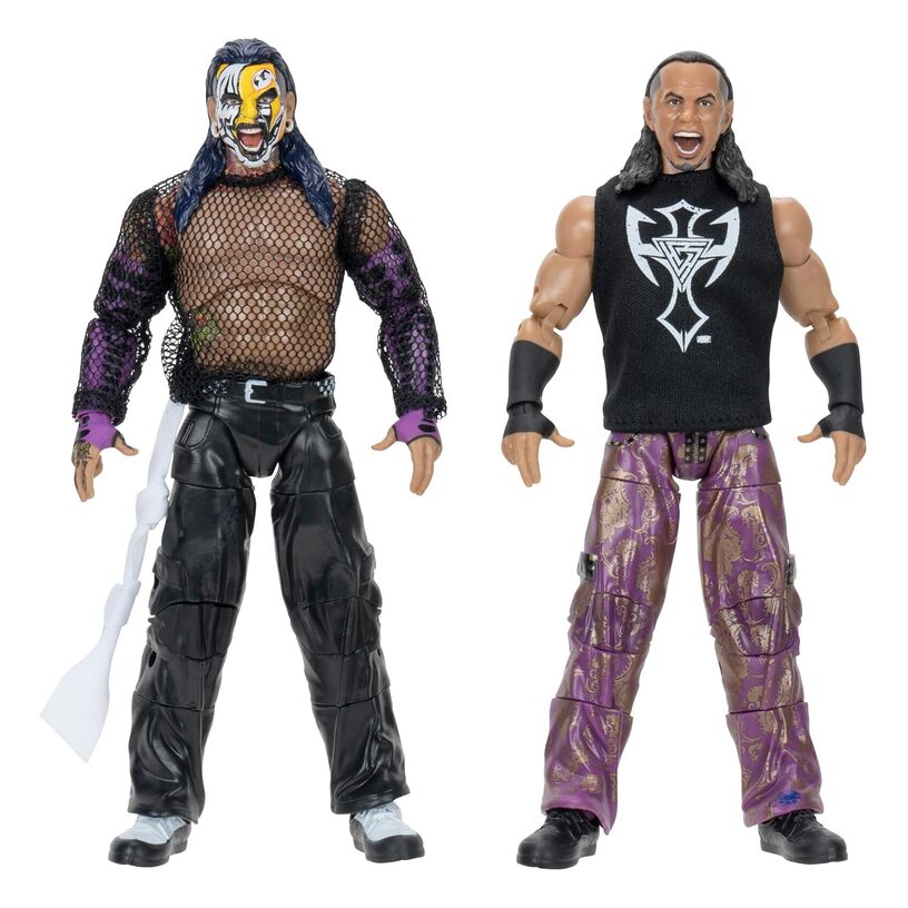 Jeff & Matt The Hardys 2-Pack - Aew Unrivaled Figures