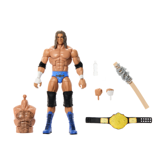 Triple H - Wwe Elite Legends Series 31 - complete product on white