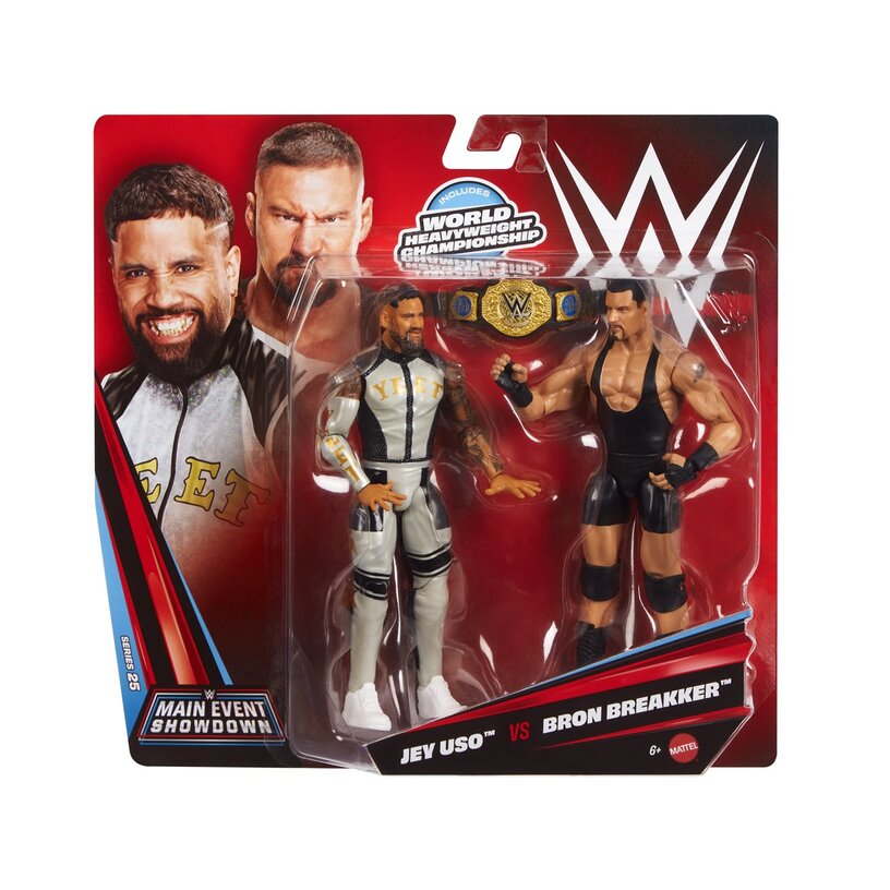 Bron Breaker Vs Jey Uso - Wwe Basic Championship Showdown Series 25