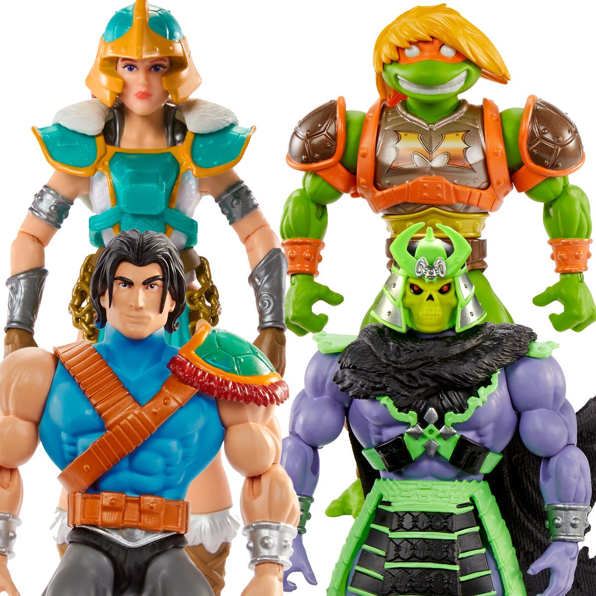 TMNT X MOTU Turtles of Grayskull Origins Wave 3 Masters of the Universe