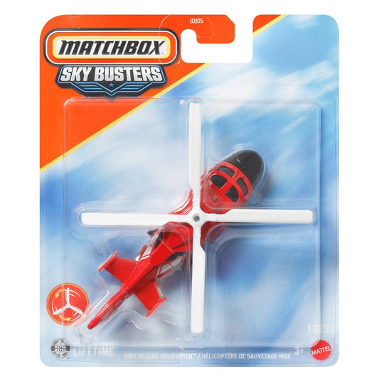Rescue Helicopter Matchbox Sky Busters