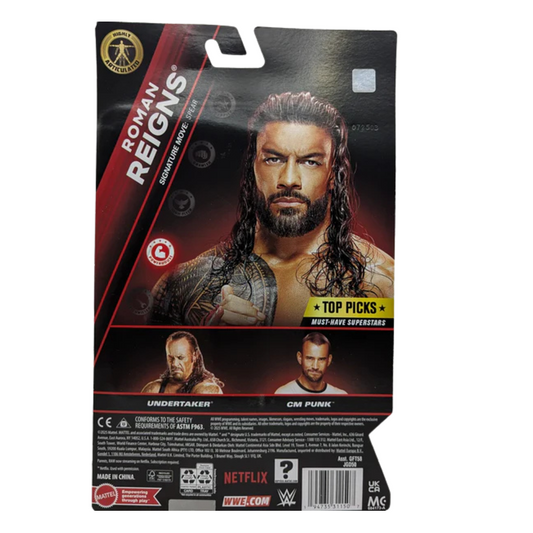 Roman Reigns Netflix - Wwe Basic Top Picks 2025 Figure