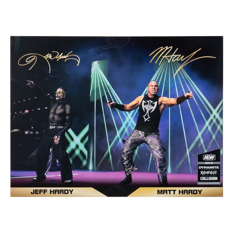 Jeff & Matt The Hardys 2-Pack - Aew Unrivaled Figures