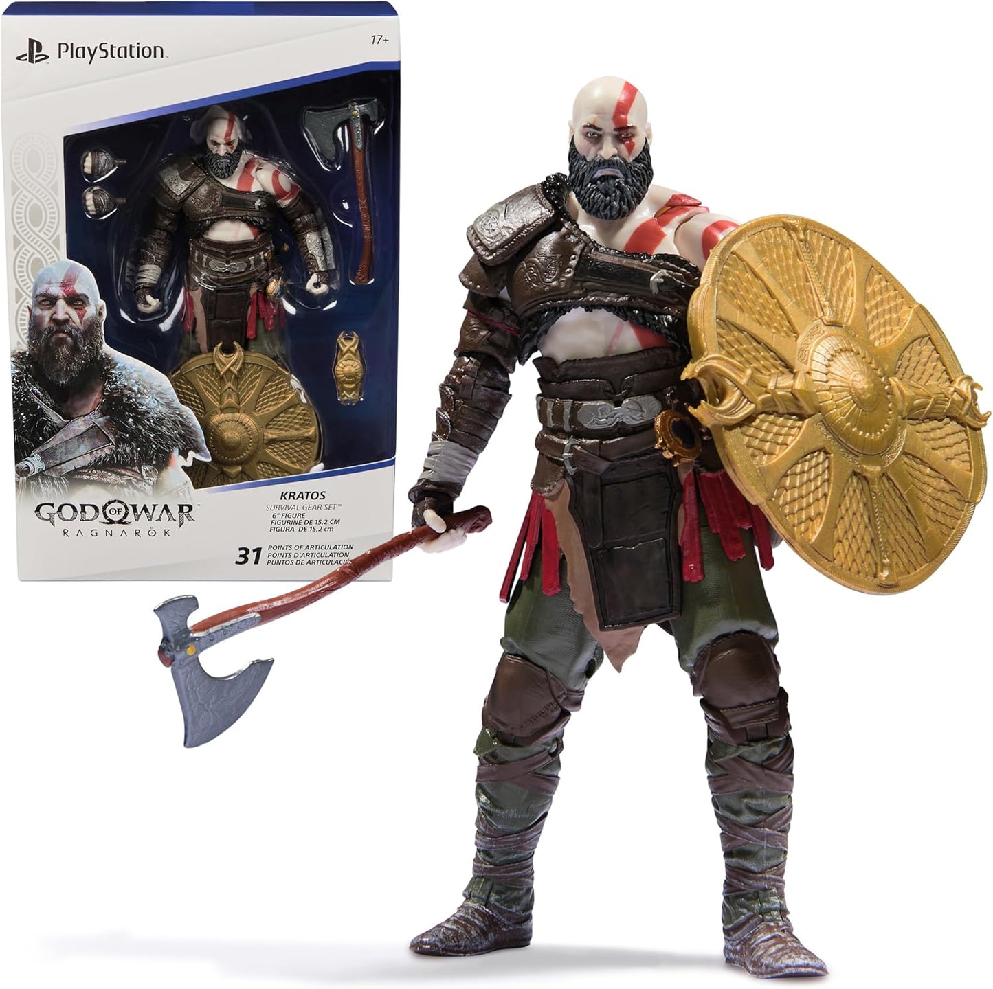God Of War Kratos Shapes Collection 6-Inch Action Figure