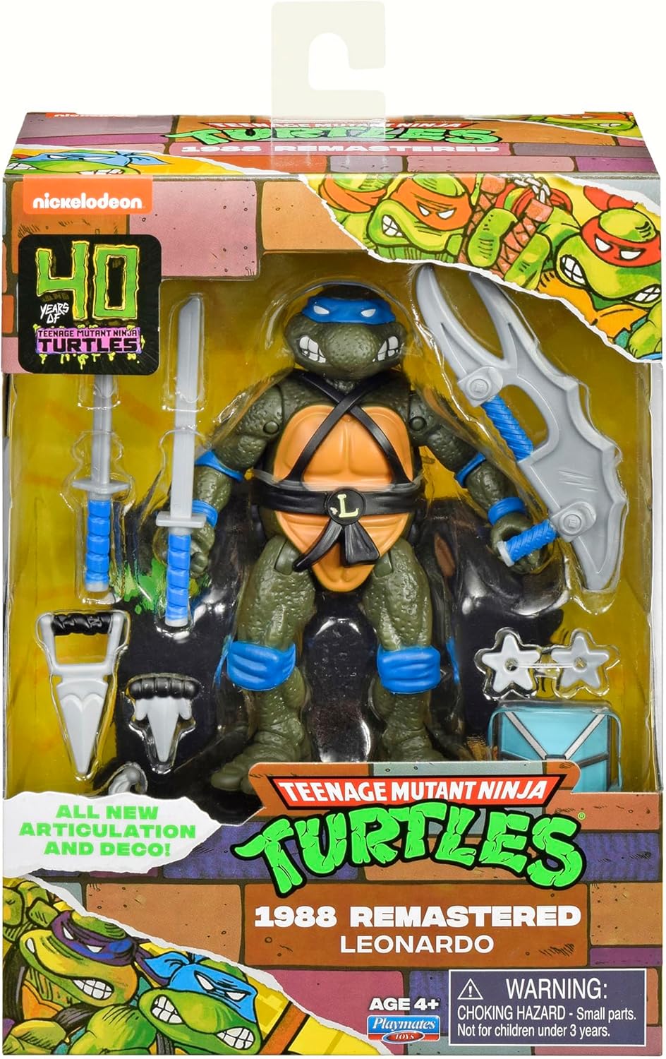 Leonardo - Teenage Mutant Ninja Turtles 40 Years Of Tmnt 1988 Remastered