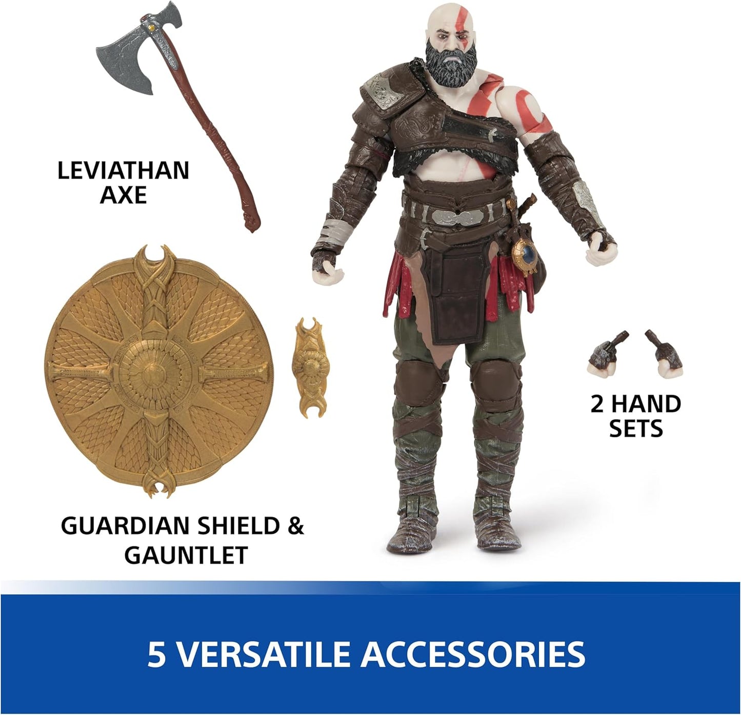 God Of War Kratos Shapes Collection 6-Inch Action Figure