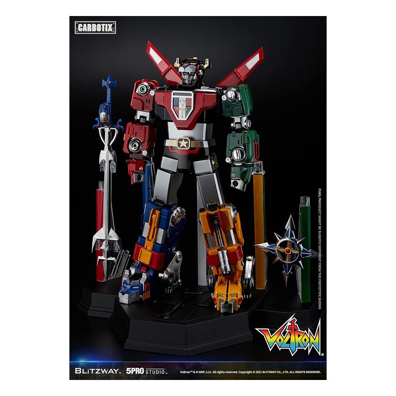 Voltron: Defender of the Universe Carbotix Voltron