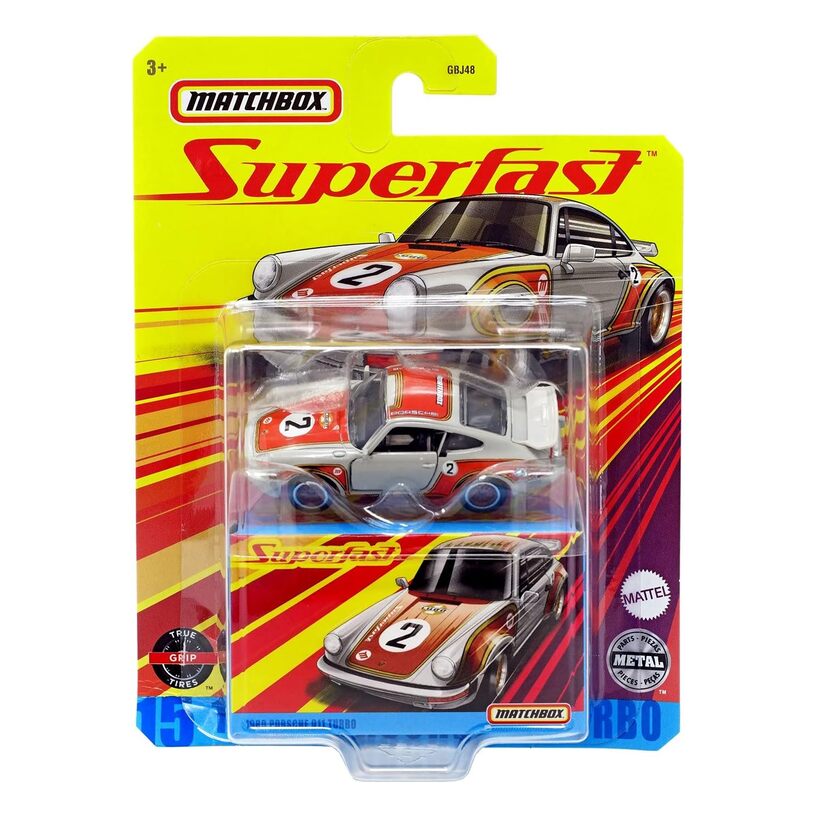 Matchbox Superfast Collectors #15 1980 Porsche 911 Turbo Car