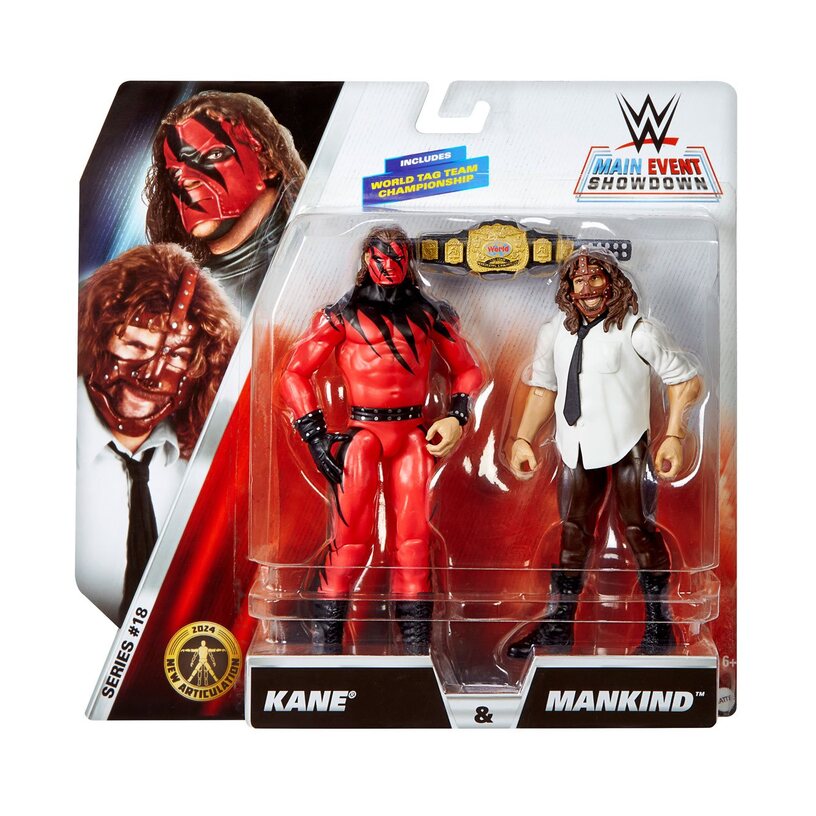 Kane vs Mankind - WWE Basic Championship Showdown Series 18