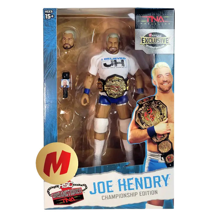 Joe Hendry Waist Belt - Wwe Tna Rsc Unsactioned Elite Figure