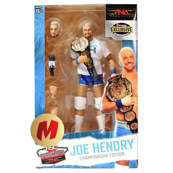 Joe Hendry Shoulder Belt - Wwe Tna Rsc Unsactioned Elite Figure