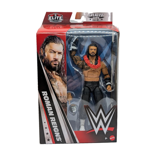 Roman Reigns194735335619 Wwe Elite Collection Greatest Hits Series 13 - Exact packaging on white