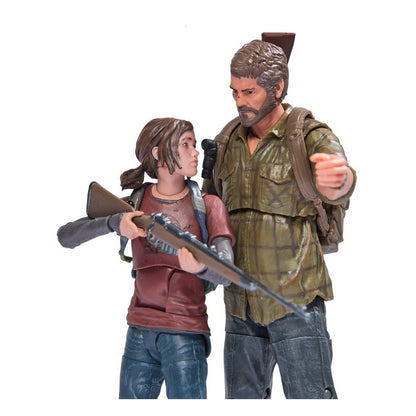 The Last Of Us Shapes Collection Joel And Ellie 6-Inch Action Figure 2-Pack