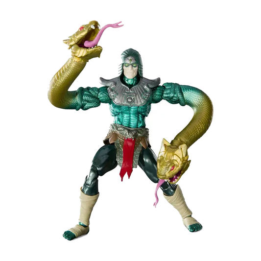 King Hiss Masters Of The Universe Chronicles Action Figure - complete unboxed product on white