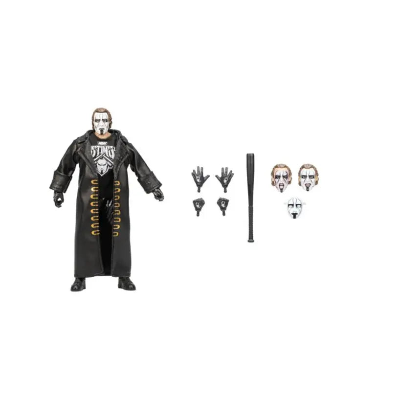 Sting - AEW Jazwares Unrivaled Supreme Walmart Imperfect Pkg