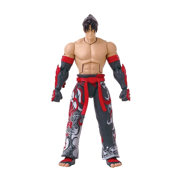 Jin Kazama - Tekken Game Dimensions Action Figure - complete unboxed product on white