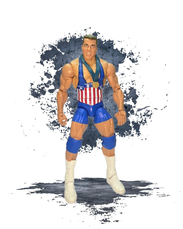 Kurt Angle Wwe Elite Entrance Greats S1 Loose #21