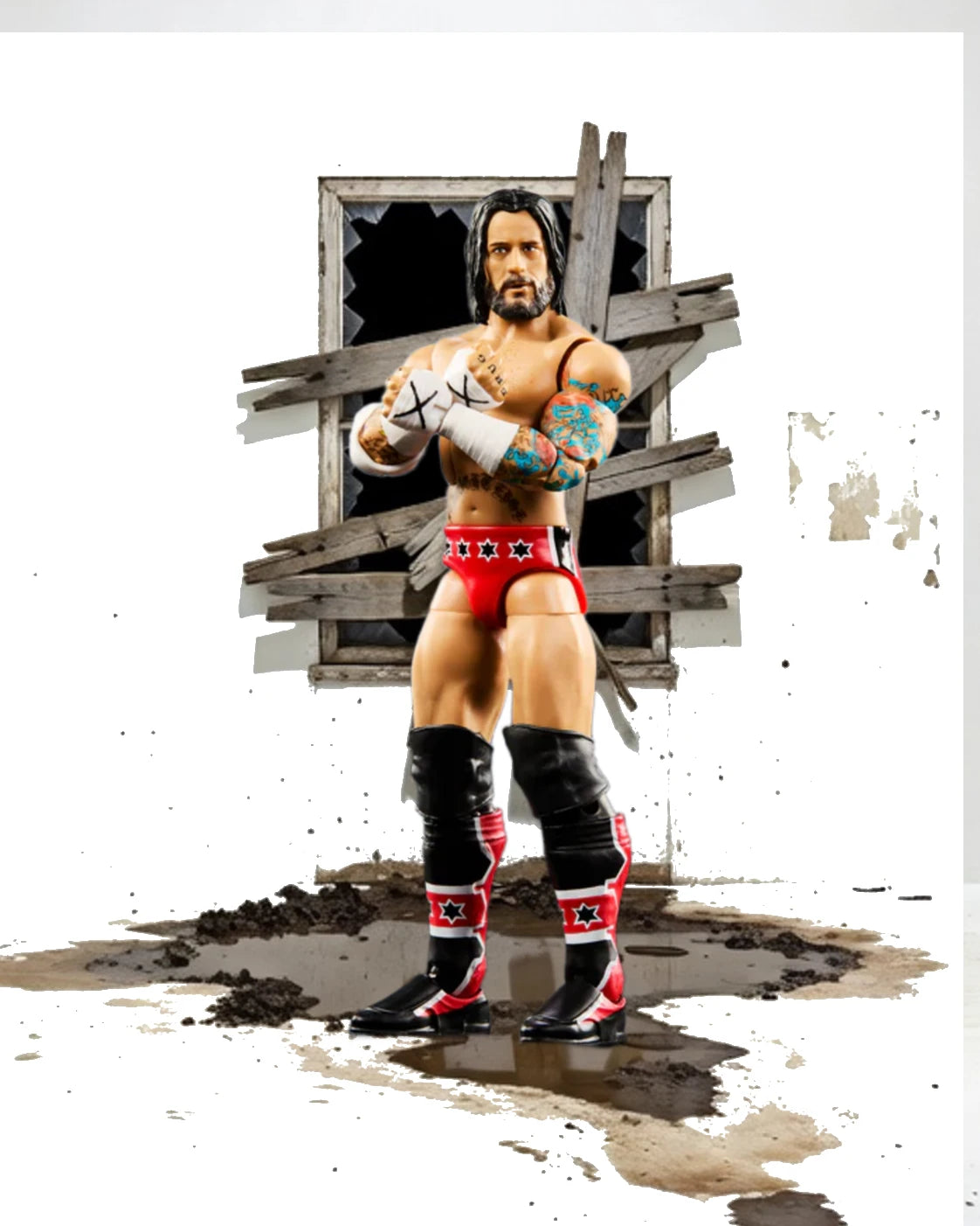 Cm Punk Wwe Elite Royal Rumble S7 - Loose