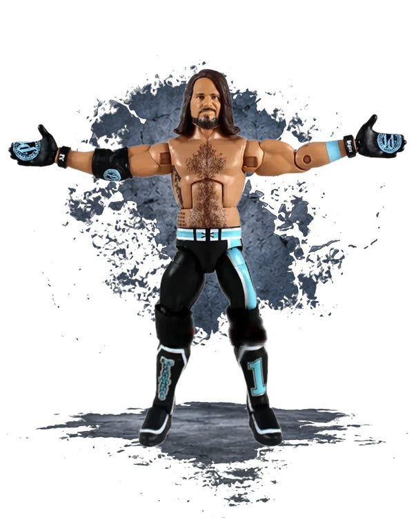 Aj Styles Wwe Mattel Elite Series 66 #14 2019 Loose