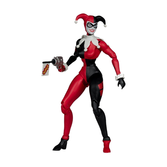 Harley Quinn Dc Classic Gold Label Dc Multiverse 7-Inch Action Figure - complete unboxed product on white