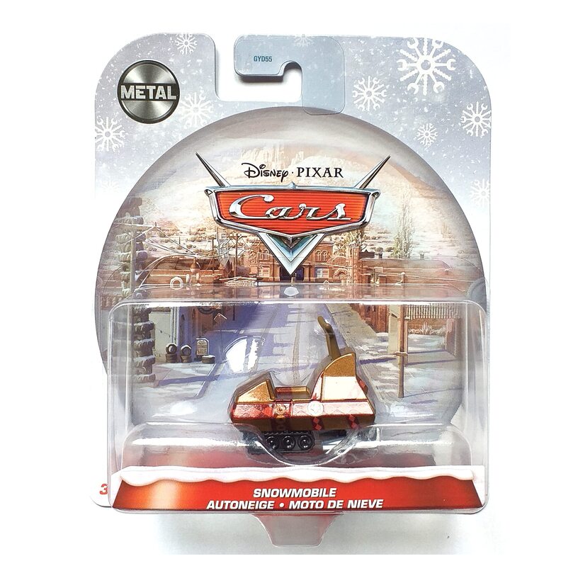 Disney Cars Wintertime Themed SnowMobile vehicle