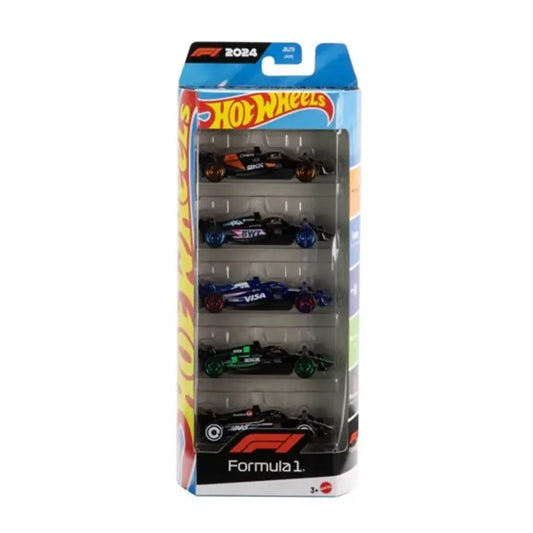 Hot Wheels Formula 1 Die-Cast Vehicles 5-Pack