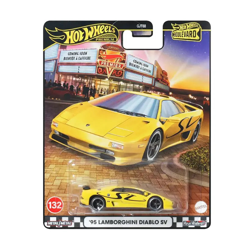 95 Lamborghini Diablo Sv Hot Wheels Boulevard Gjt68