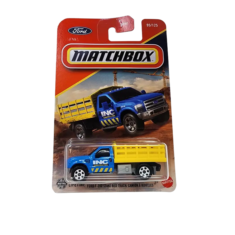 Matchbox Ford F350 Stake Bed Truck 95/125