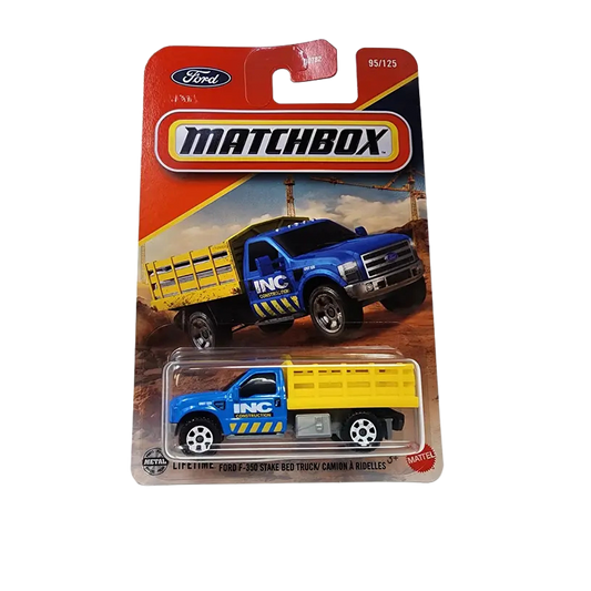 Matchbox Ford F350 Stake Bed Truck 95/125