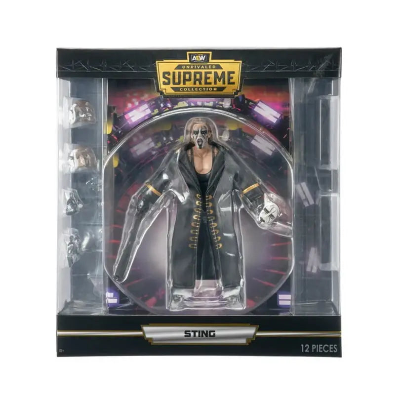 Sting - AEW Jazwares Unrivaled Supreme Walmart Imperfect Pkg