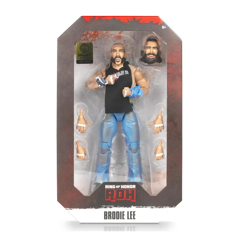 Brodie Lee - Aew Unrivaled Ring Of Honor Figure