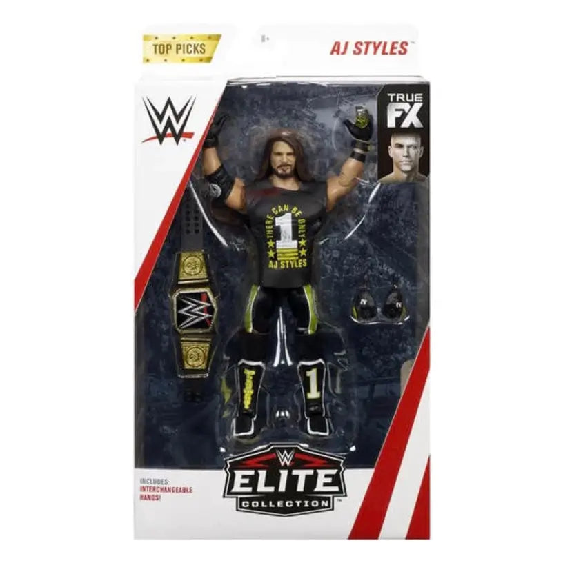 Aj Styles 2019 Wwe Mattel Elite Collection Top Picks