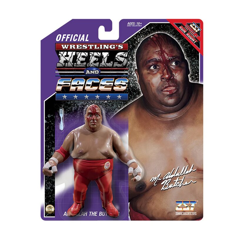 Abdullah The Butcher Wrestling Heels & Faces S4 4.5-Inch Figure